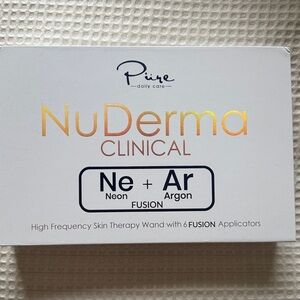 NuDerma Clinical High Frequency Wand NEW in box